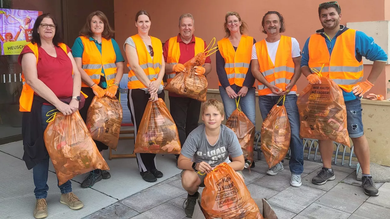 Sammeln für die Umwelt