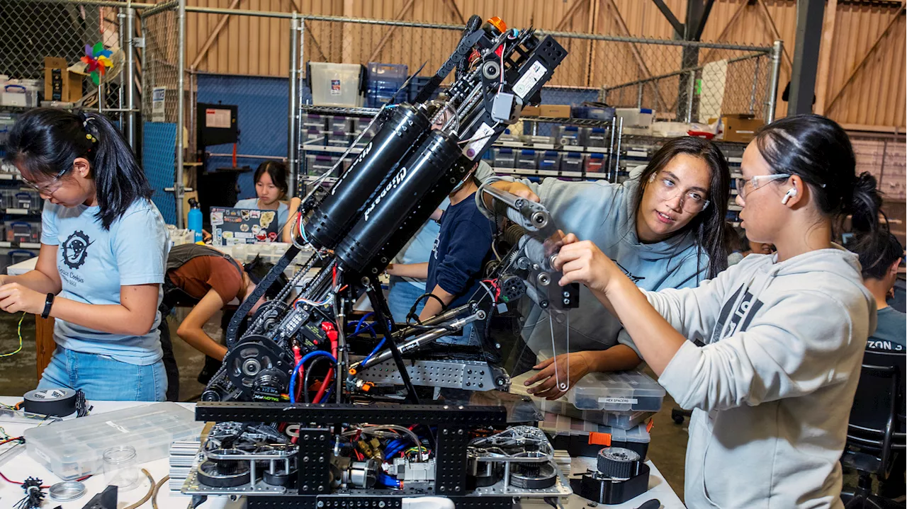 Meet the high school sport that builds robots \u2014 and the next generation of engineers