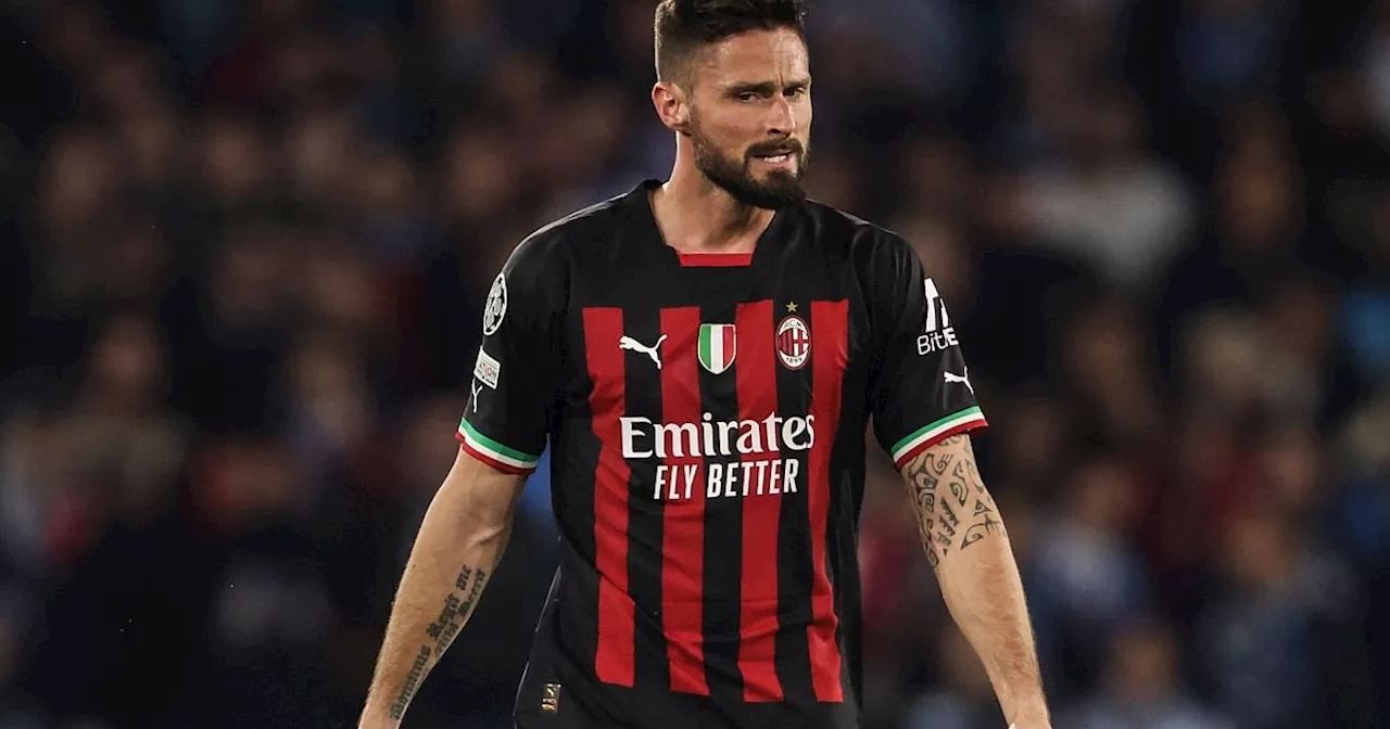 Giroud auch als Torwart stark - Milan an der Spitze