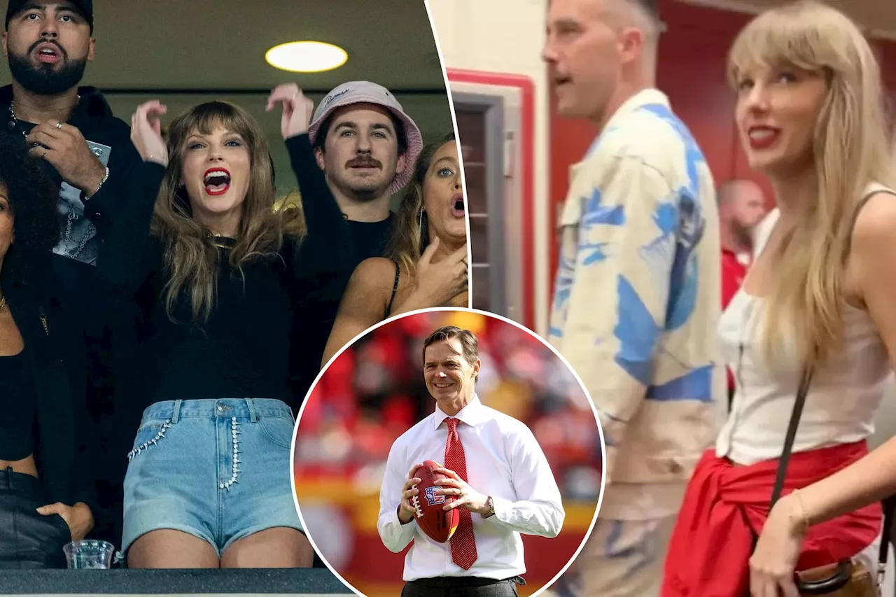 Travis Kelce 'can handle' all the Taylor Swift publicity: Chiefs exec