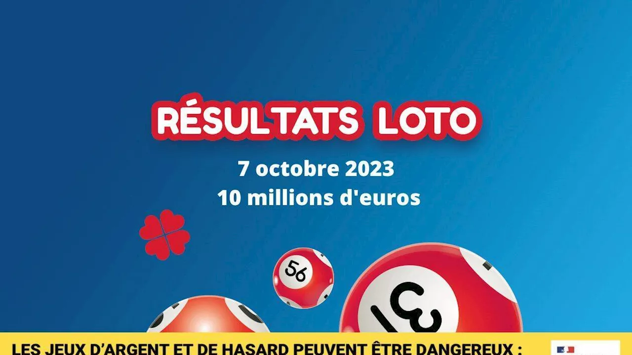 Résultat Loto (FDJ) : le tirage du samedi 7 octobre 2023