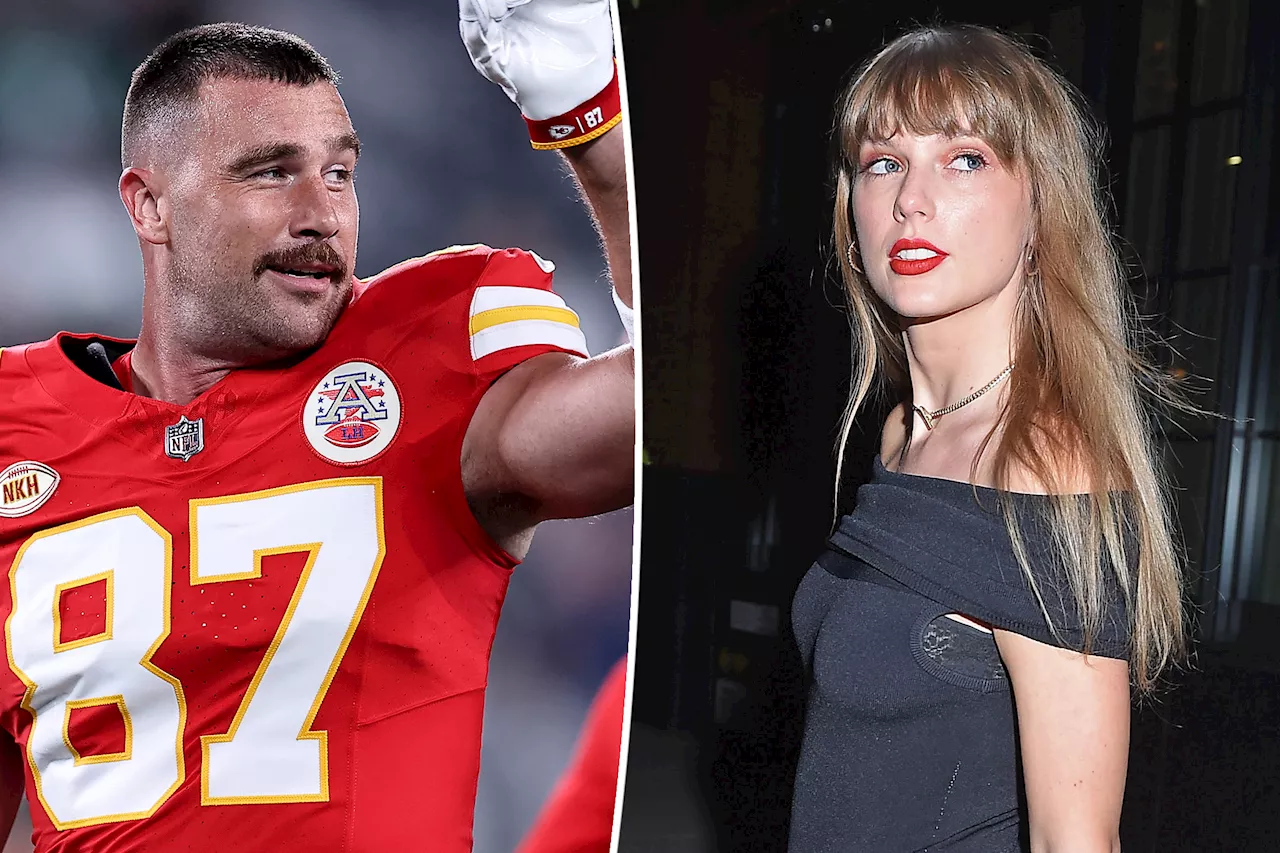 Travis Kelce enjoys birthday dinner with pals at Kansas City restaurant amid Taylor Swift romance: report