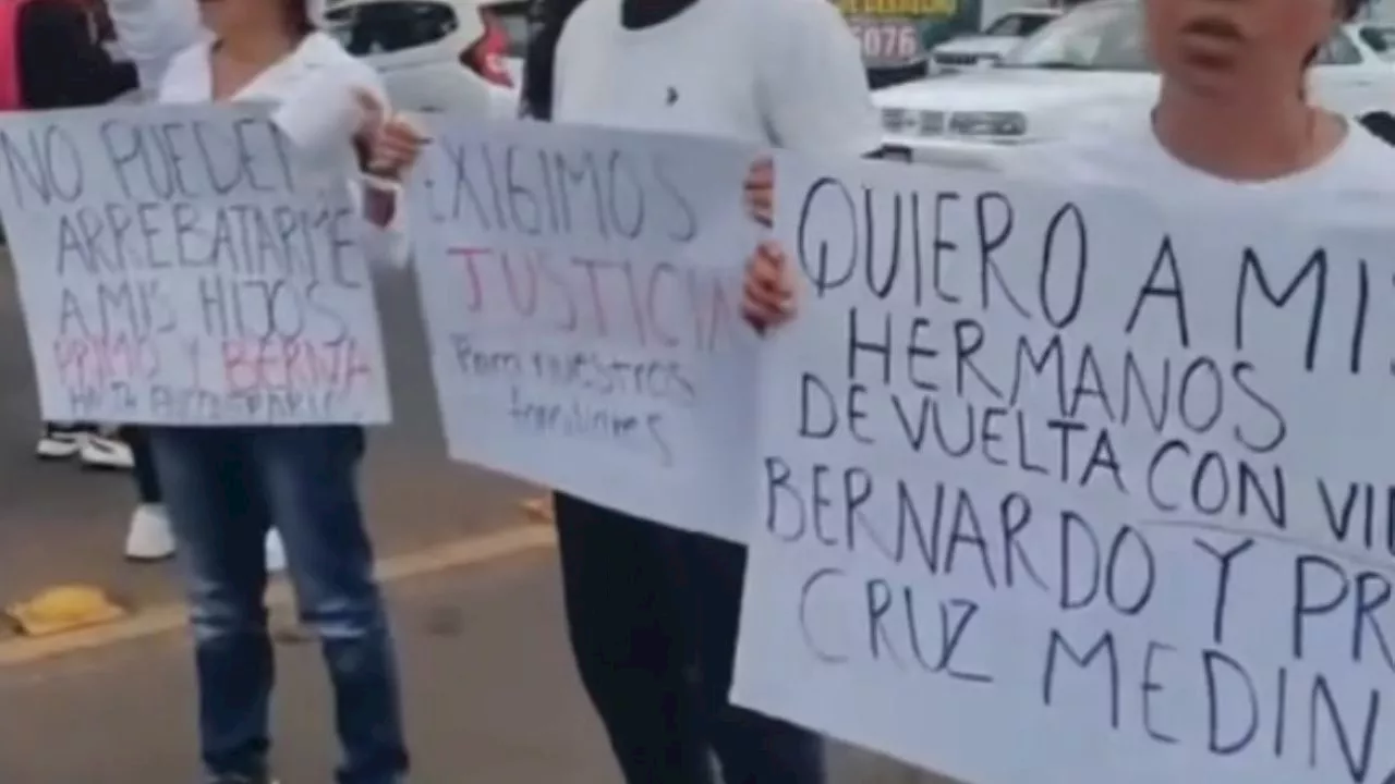 Claman por ayuda familiares de los tres aguacateros michoacanos desaparecidos