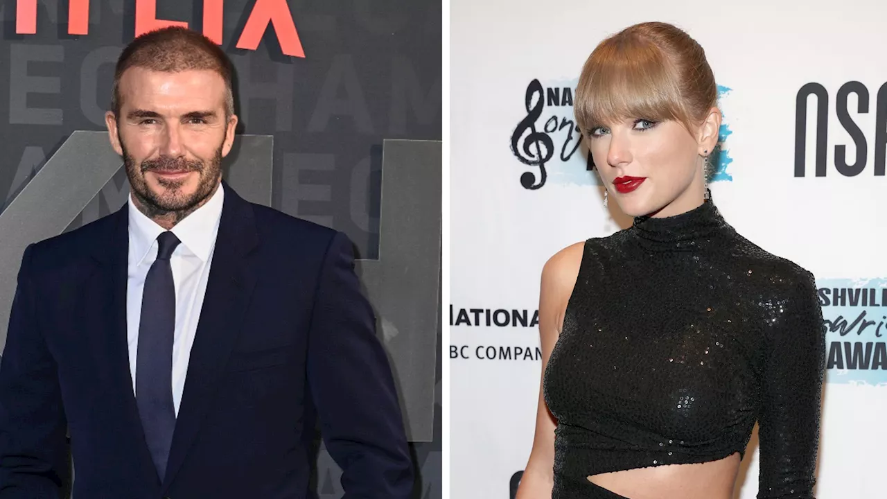 David Beckham gibt Taylor Swift wichtige Beziehungstipps