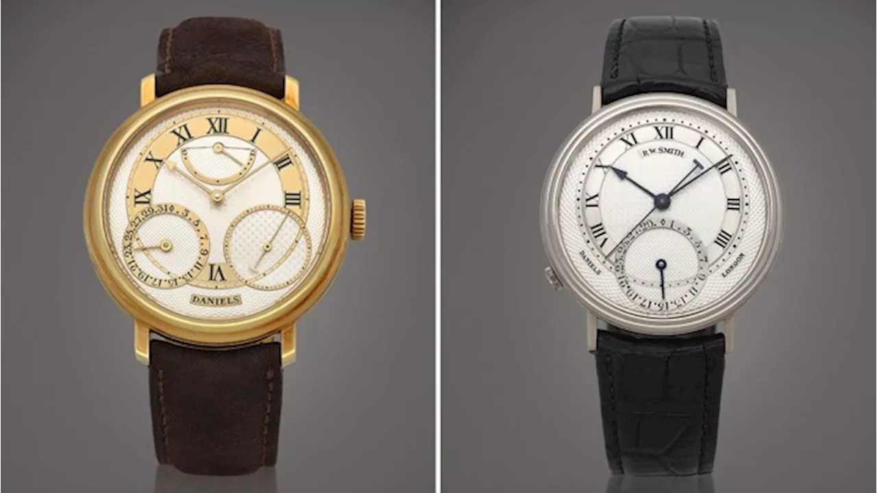 An Important Pair of Watches by George Daniels and Roger Smith Auction