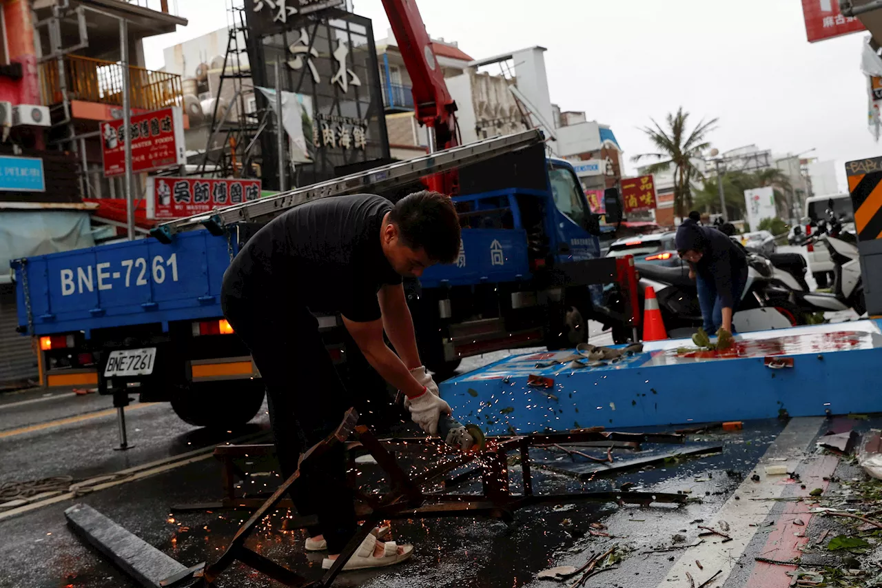 China warns of big waves, wind and rain as Typhoon Koinu approaches