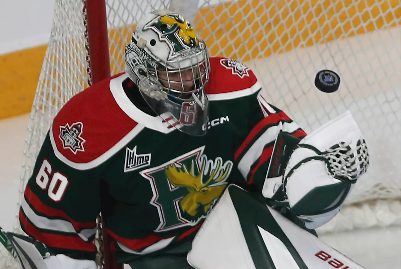 MOOSEHEADS: Win streak hits five games, teammates say Rousseau 'the best goalie in the league'