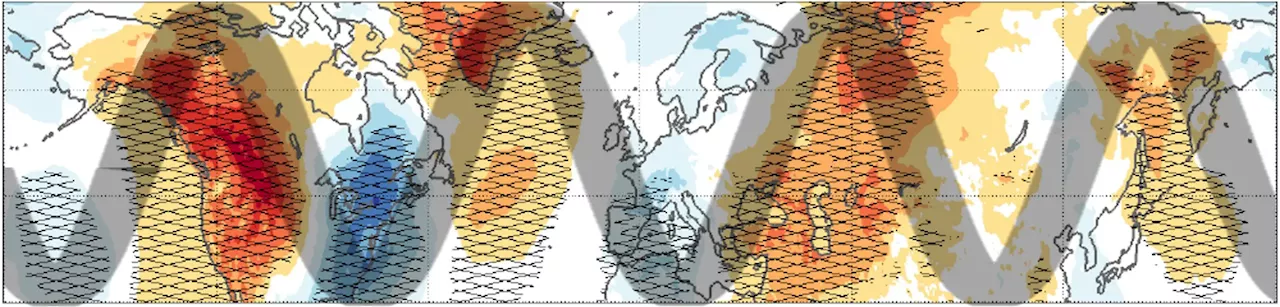 Frozen in the Fast Lane: Jet Stream Pattern Locks in Extreme Winter Cold Spells