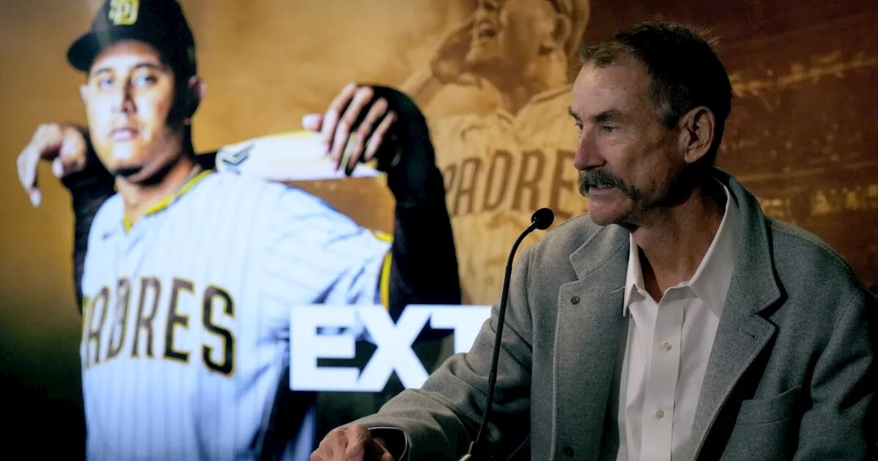 Padres are standing pat, and he's starting to believe in the San Diego Sports Curse