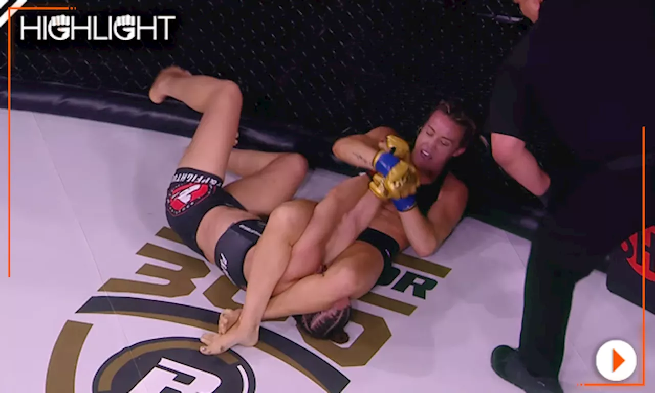 Bellator 300 Highlight Video: Jena Bishop Armbars Ilara Joanne