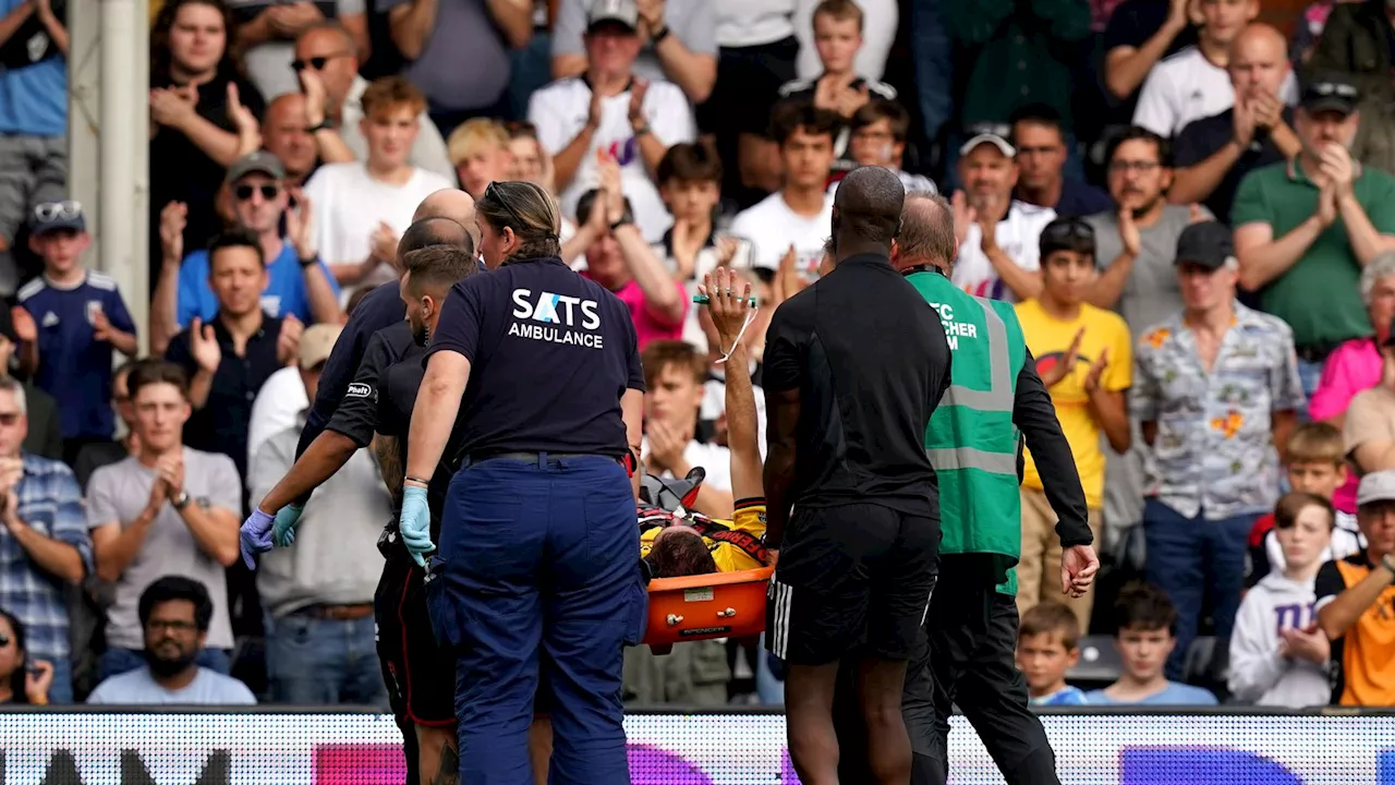 Chris Basham: Sheffield United captain suffers horror leg injury against Fulham in Premier League clash