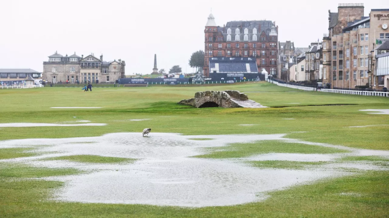 Alfred Dunhill Links Championship third round postponed following storm in Scotland