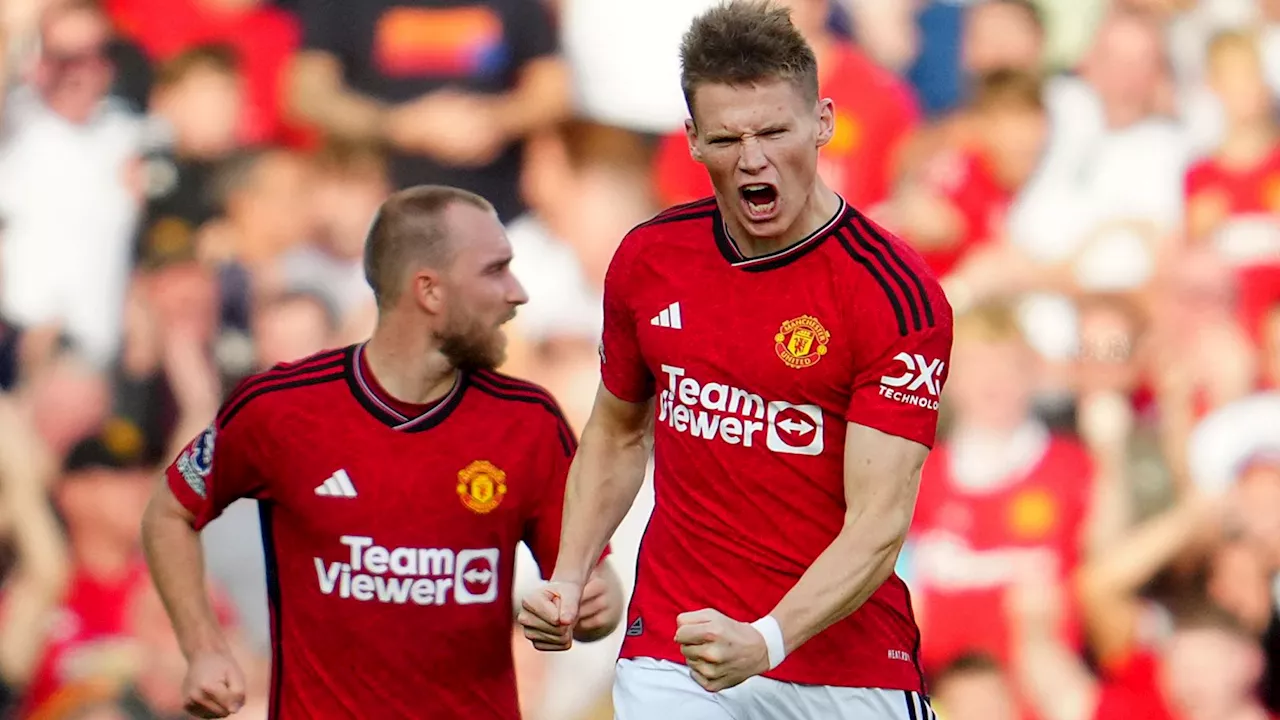 Man Utd 2-1 Brentford: Scott McTominay scores twice as Erik ten Hag's side grab incredible late comeback win