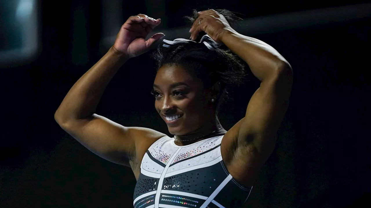 Simone Biles becomes most-decorated gymnast in history with sixth all-around title at World Championships