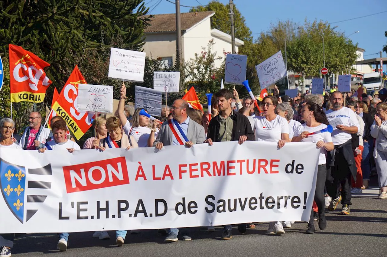 Fermeture de l’Ehpad de Sauveterre (33) : « Quand Korian attaque cet établissement, il attaque la commune »