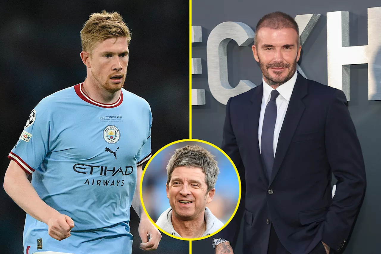 Noel Gallagher says Kevin De Bruyne is better than David Beckham and can win Ballon d’Or...