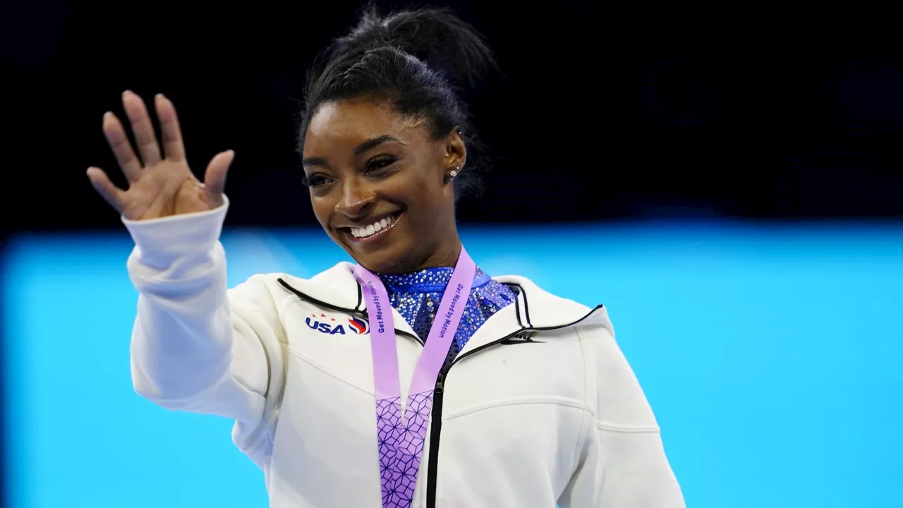 Simone Biles Becomes the Most Decorated Gymnast After Winning Gold at World Championship