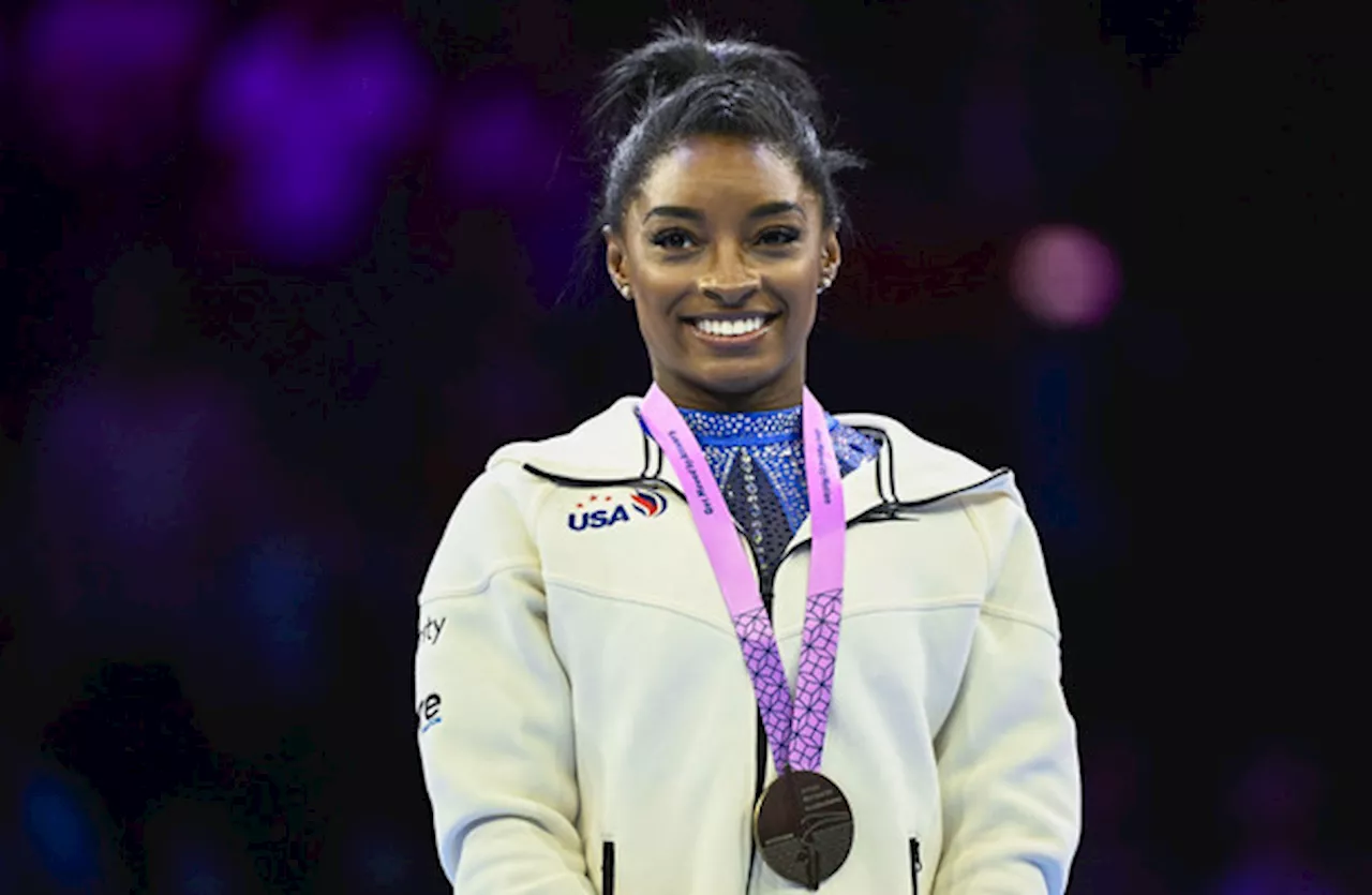 Simone Biles makes history with 34th elite level gymnastics medal