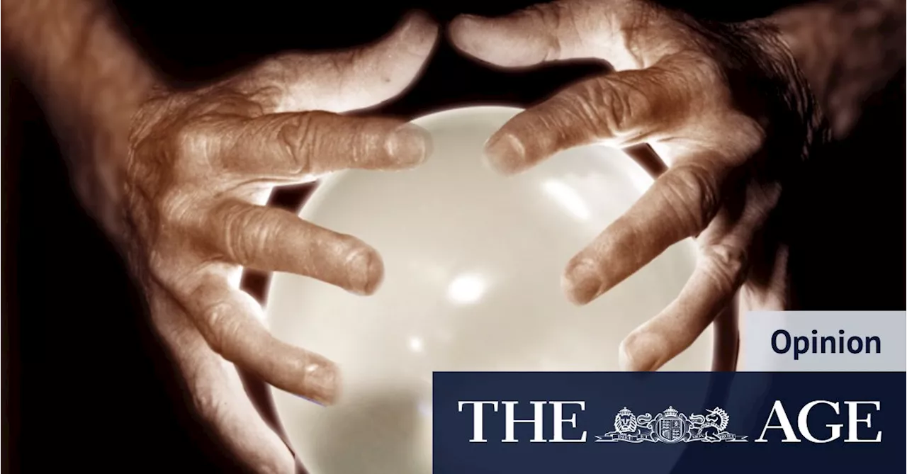 Why predicting the future might be the easiest job in the world