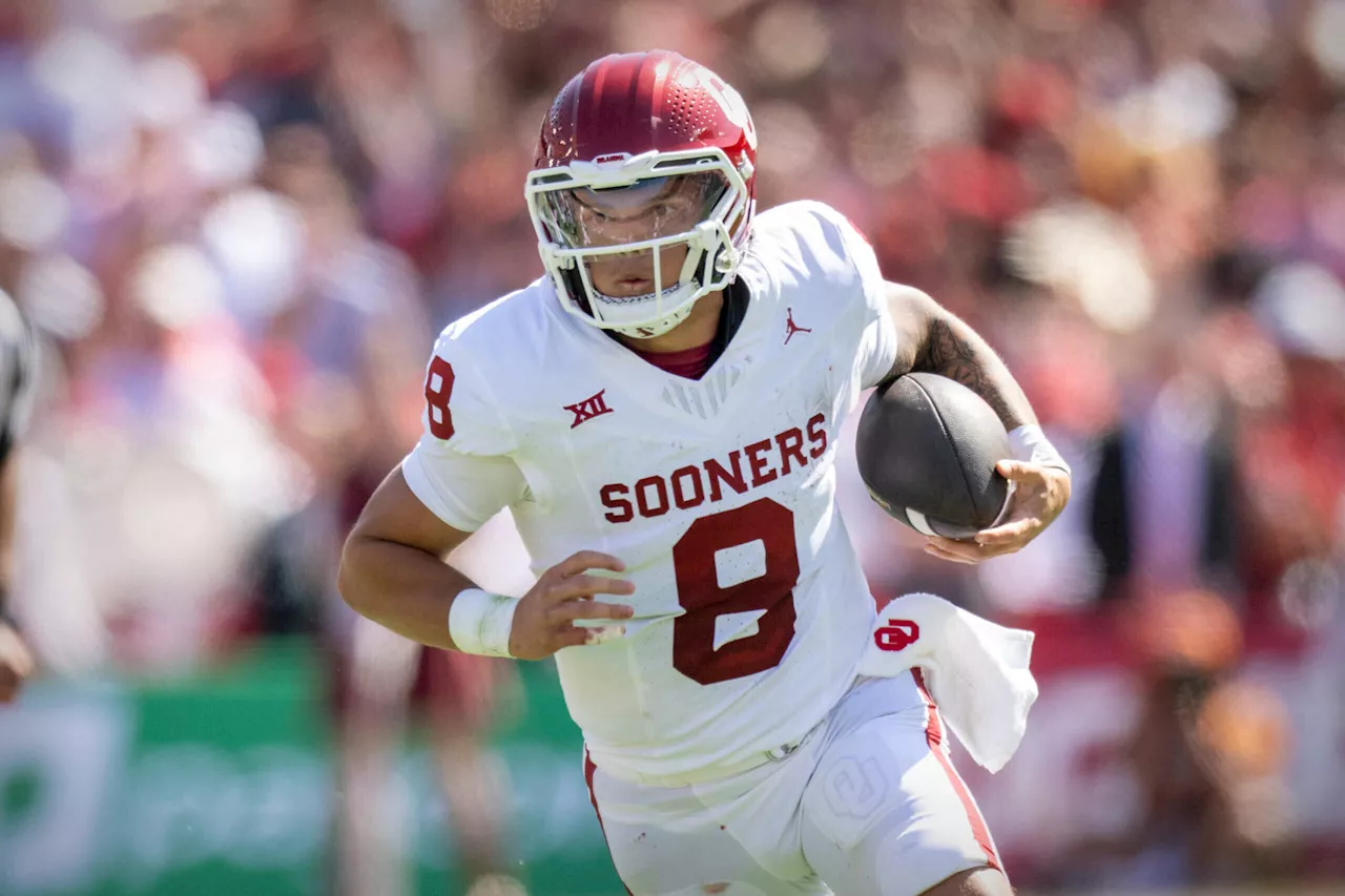 How Oklahoma, Dillon Gabriel handed Texas first loss of season in wild Red River Rivalry game