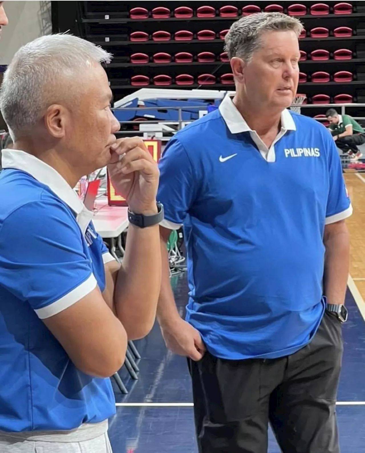 Chot Reyes celebrates, praises Cone for steering PH to Asian Games gold