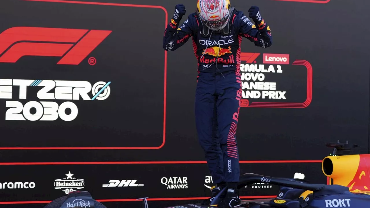 Max Verstappen campione del mondo: \u00e8 il terzo titolo consecutivo