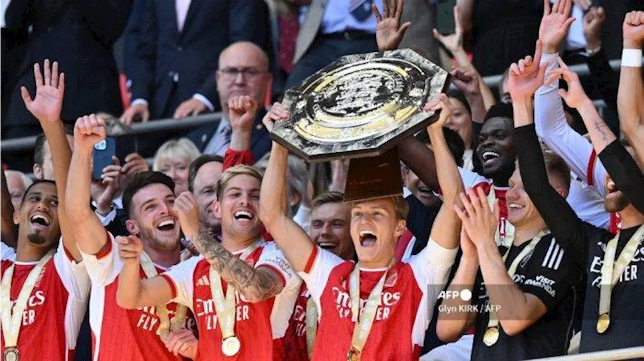 Arsenal vs Man City: The Gunners Ingin Setop Jadi Pecundang, Menang di Community Shield Bikin Pede