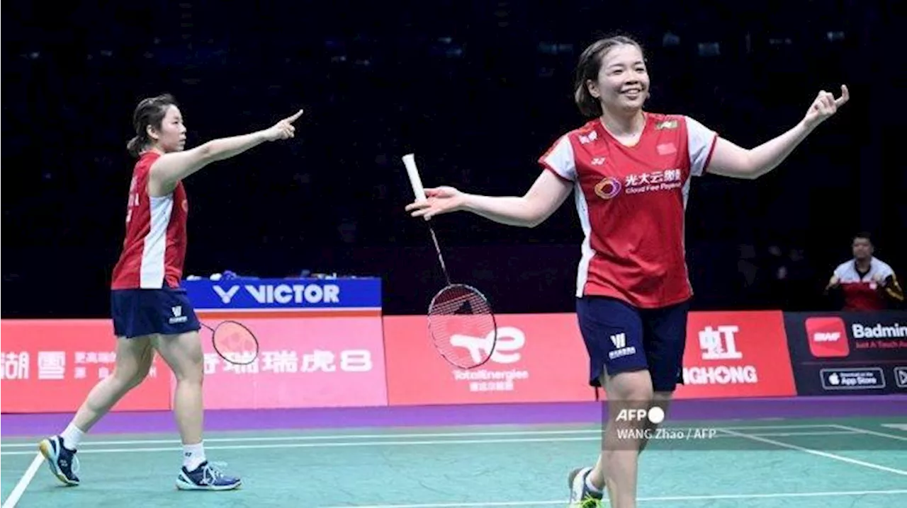 Hasil Final Badminton Asian Games 2023: Chen/Jia Digdaya, Kalahkan Utusan Korea dan Pertahankan Emas