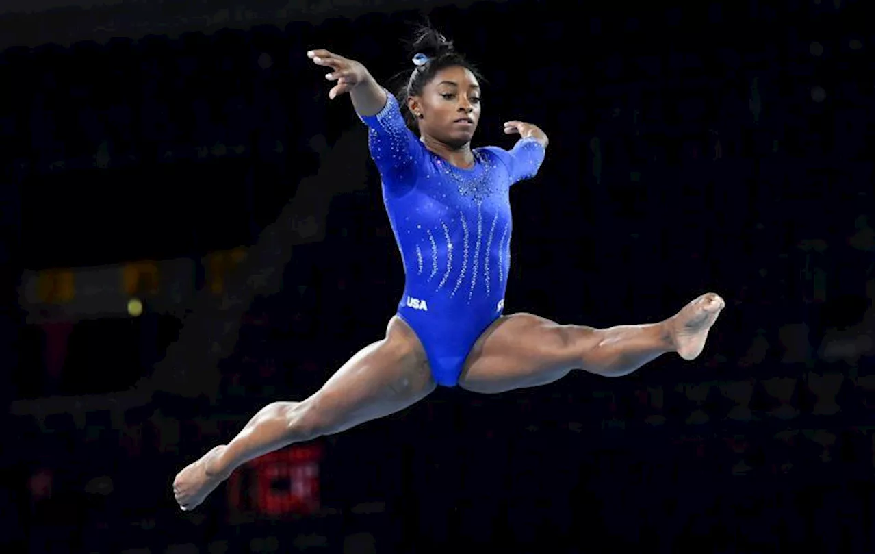 Biles is most decorated gymnast in history with 34 medals