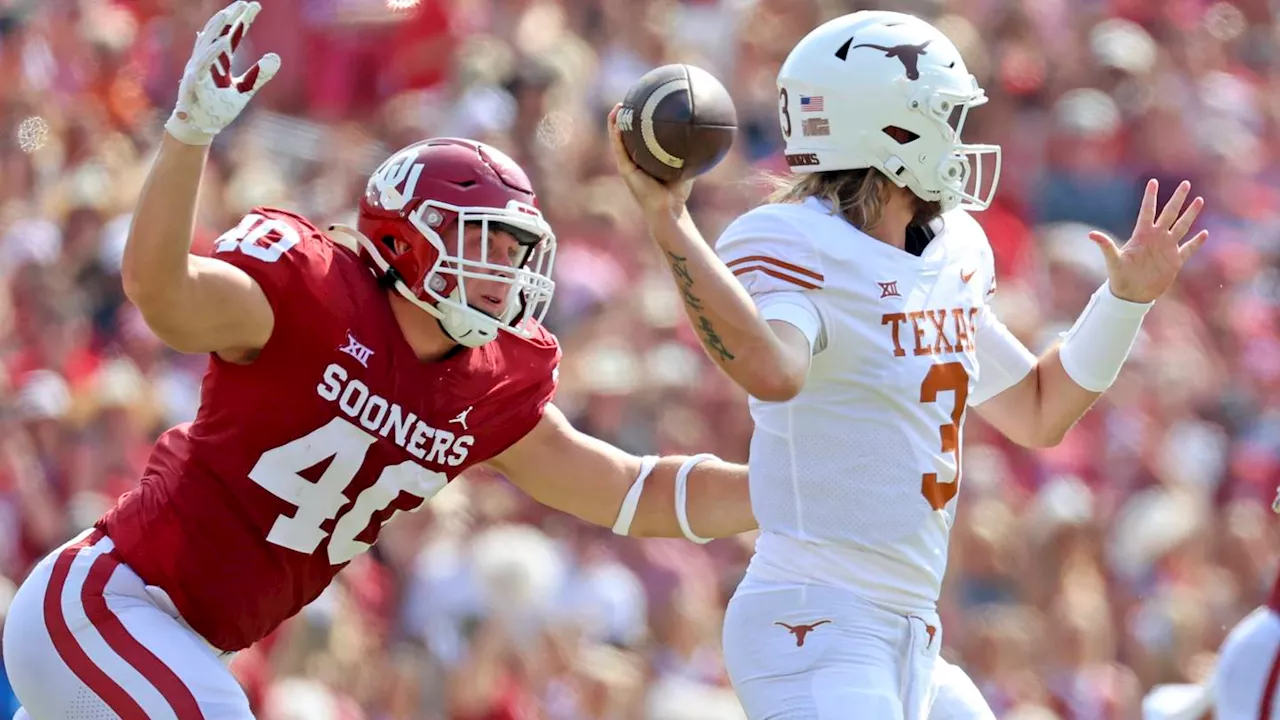 College football scores, games, updates: Texas takes on Oklahoma in Red River Showdown