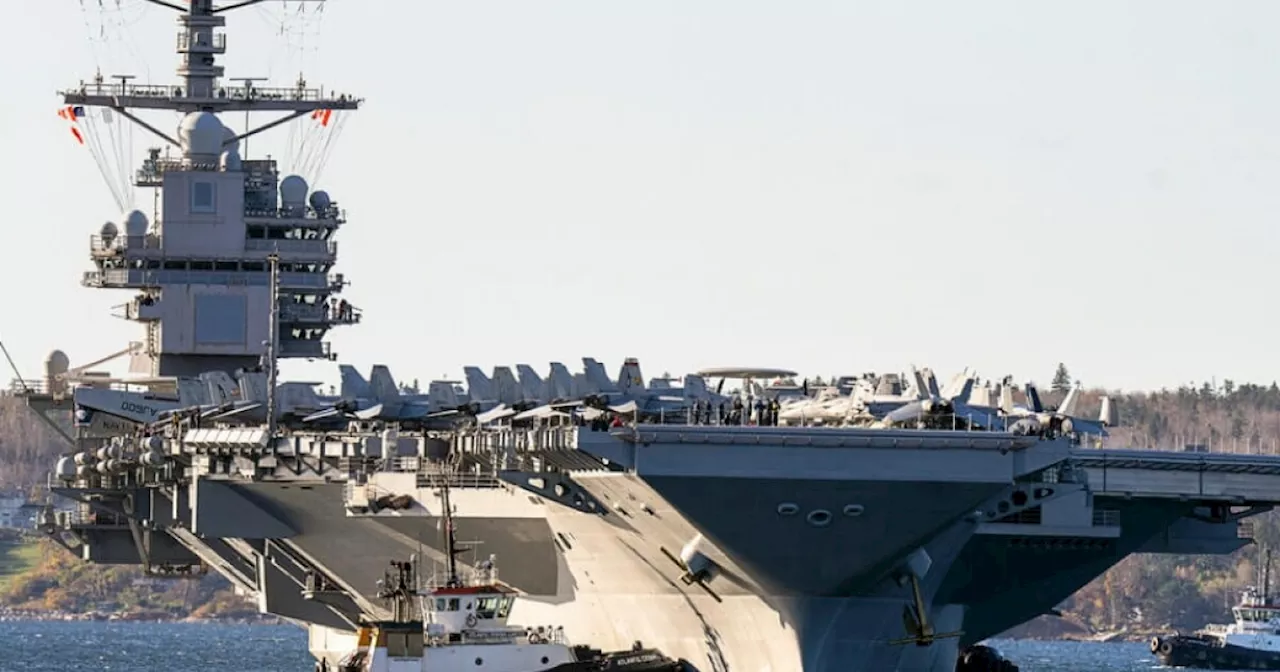 Pentagon readies US aircraft carrier for Israel assistance