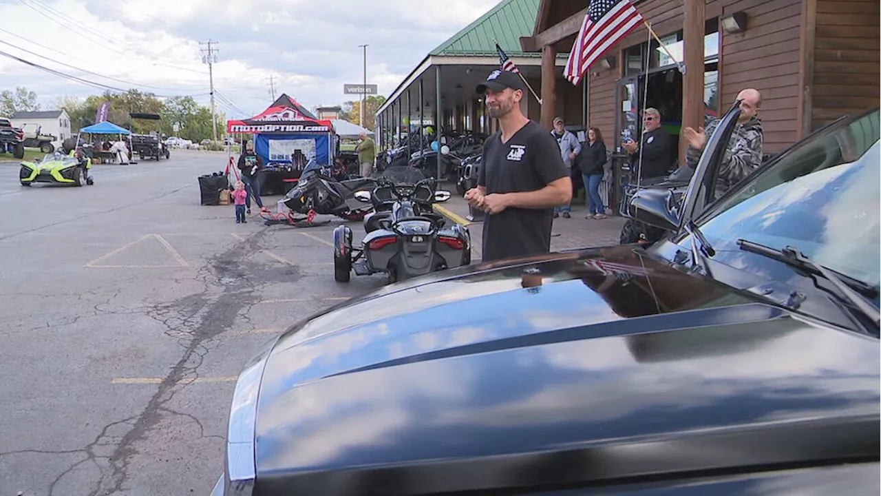 Disabled veteran surprised with gifted truck at Macedon's Operation Build Up event