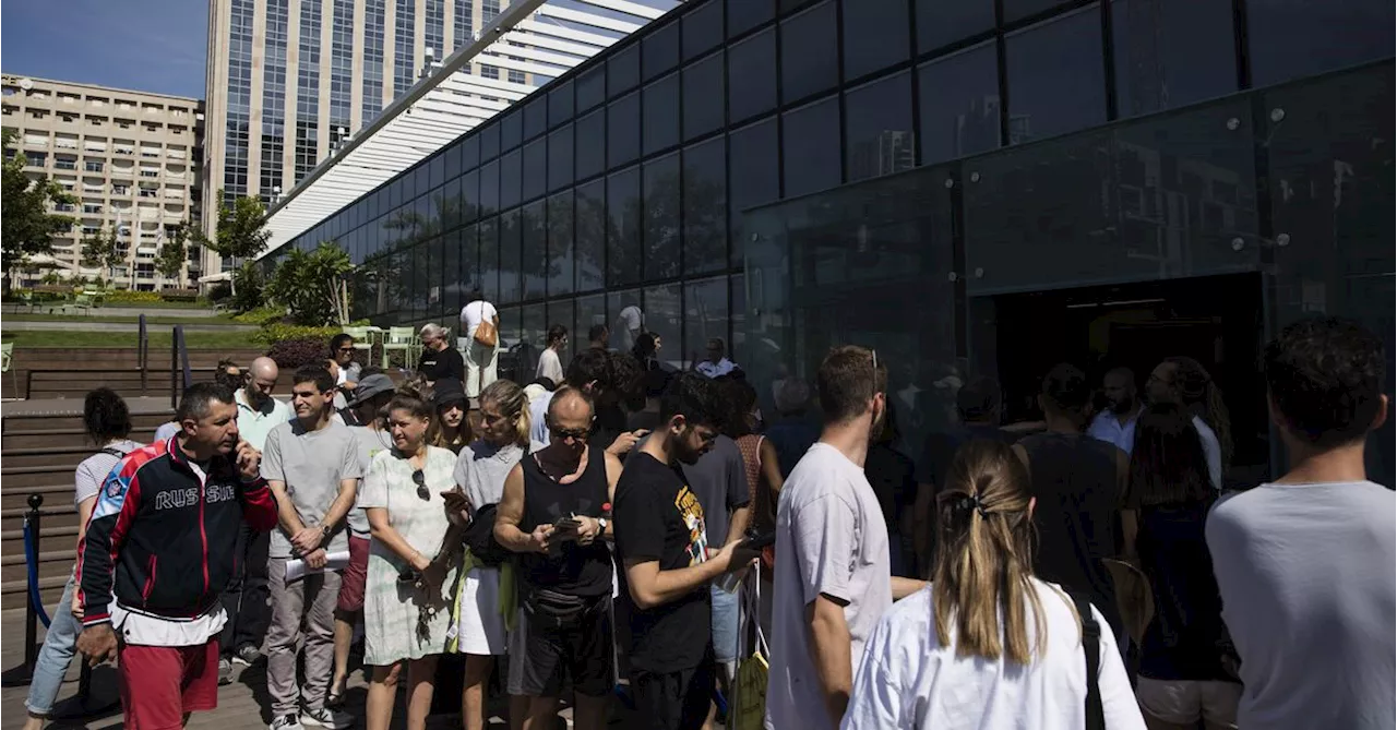 Extraordinary reason hundreds are standing outside in Israel, hours after rockets rain down