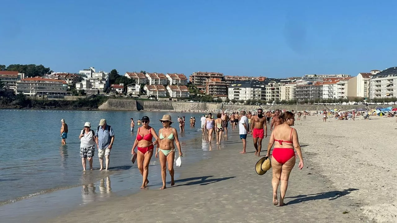 Galicia bate récords de temperatura: 34 grados en A Coruña en pleno mes de octubre