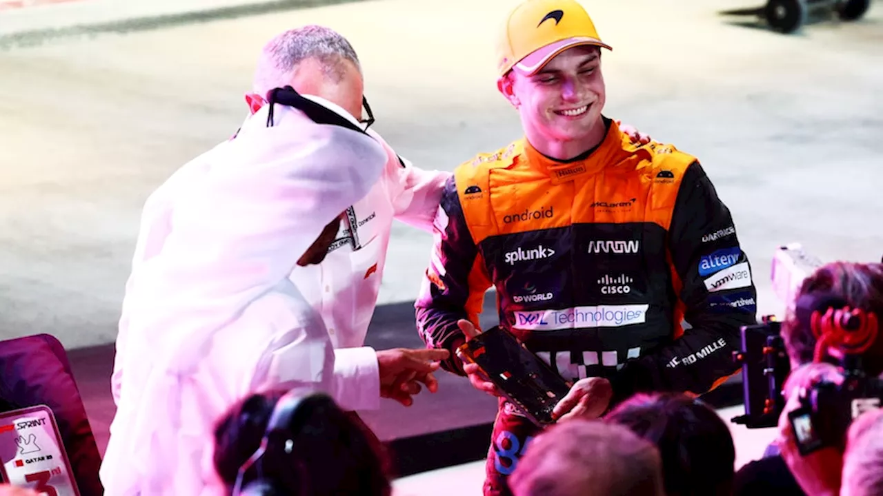 Max Verstappen wins Formula 1 world drivers' championship, Oscar Piastri wins Qatar sprint