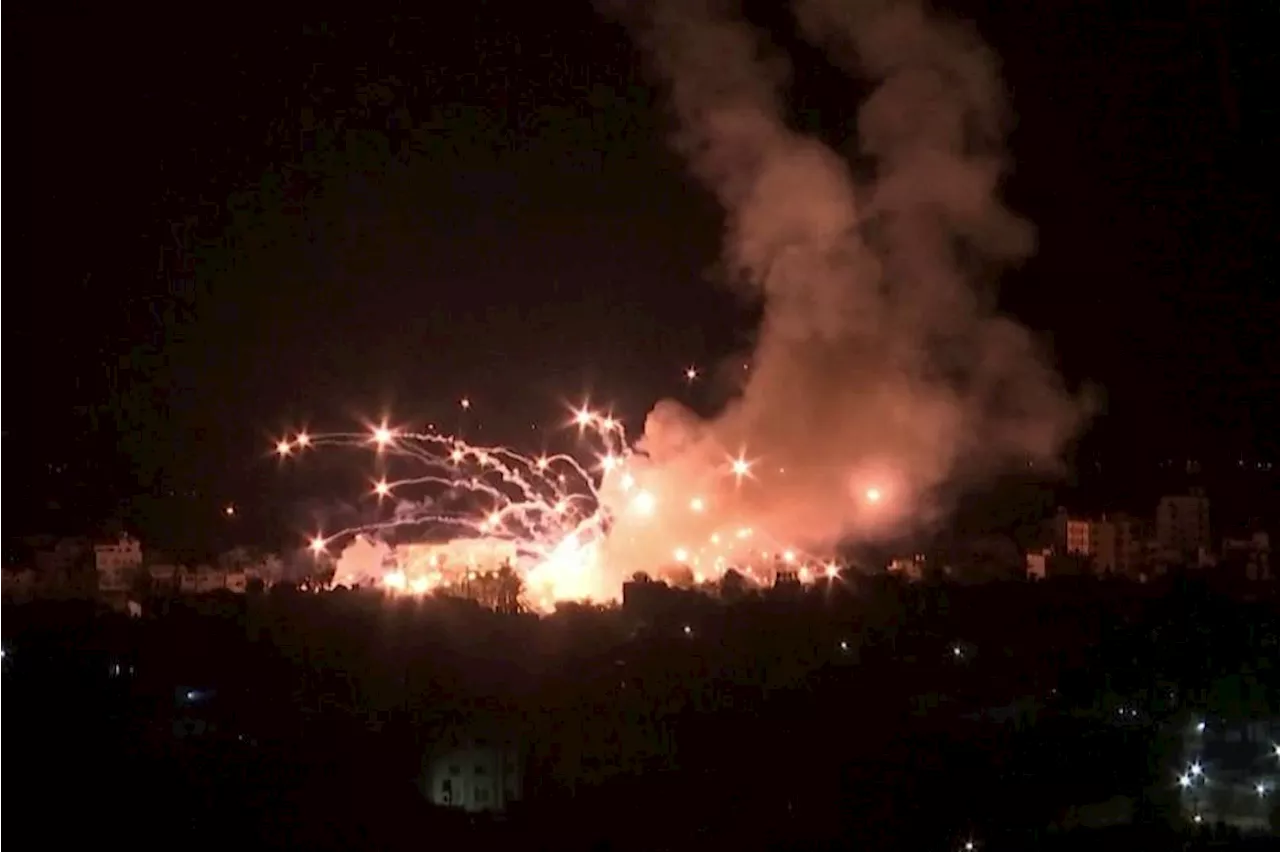 WATCH: Hamas says fired 150 rockets toward Tel Aviv