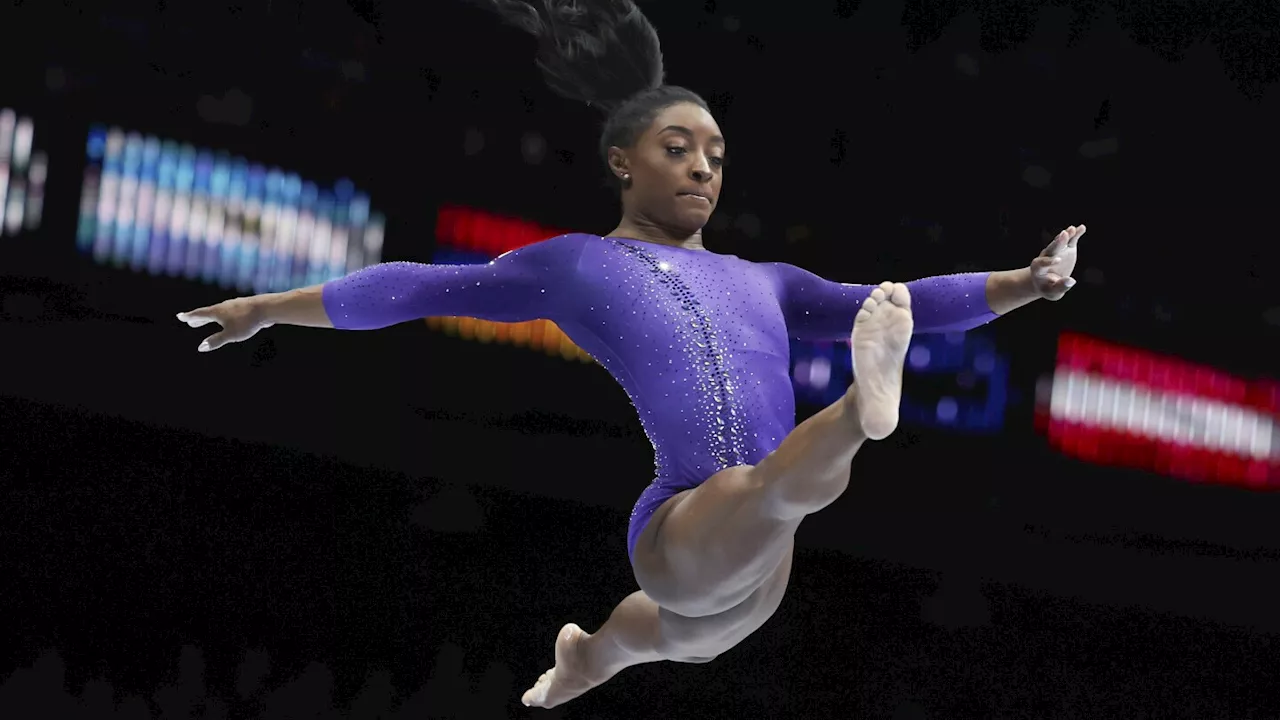 Another one for Biles: American superstar gymnast wins 22nd gold medal at world championships