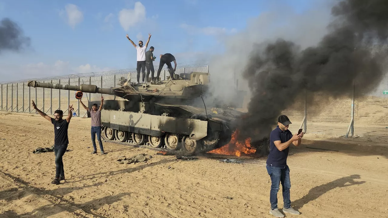 AP PHOTOS: Fear, sorrow, death and destruction in battle scenes in Israel and Gaza Strip