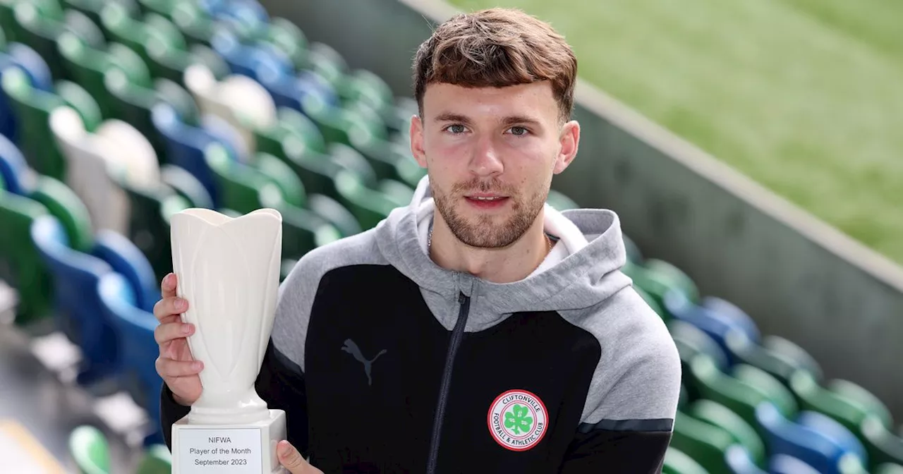 Player of the Month Ben Wilson outlines his reasons for joining Cliftonville