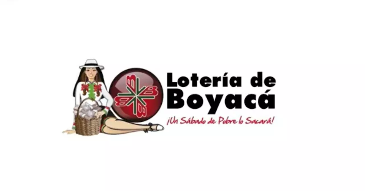 Lotería de Boyacá: resultados de hoy sábado 7 de octubre de 2023