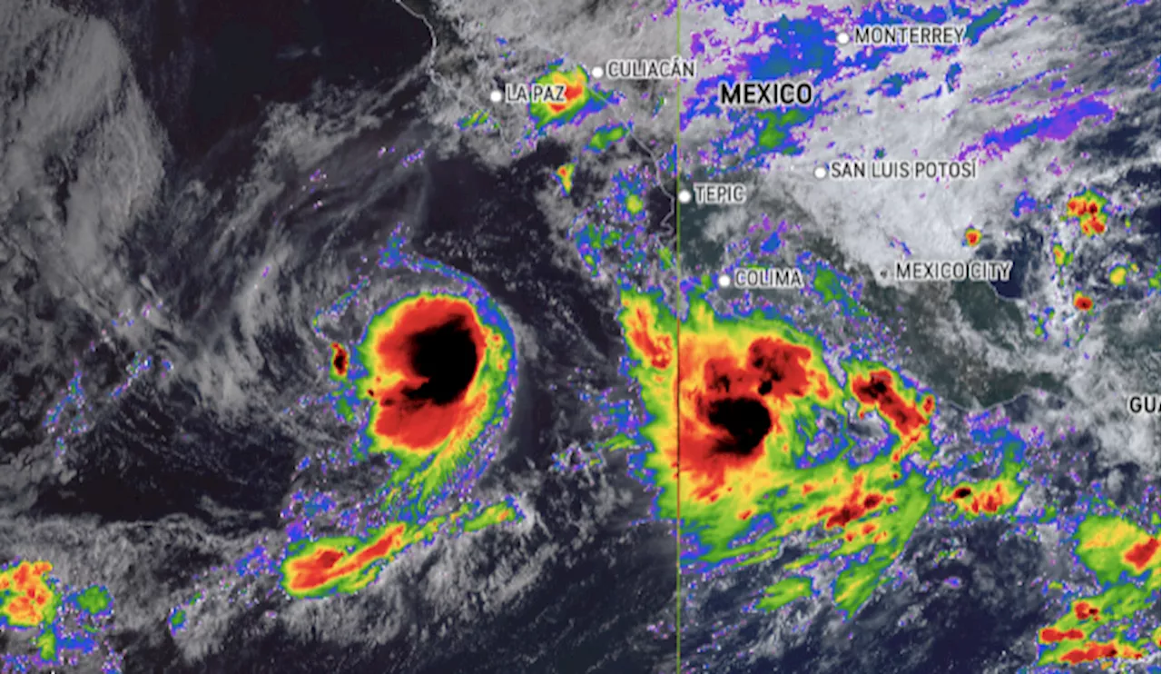 Double trouble: Tropical Storm Lidia and a tropical rainstorm to threaten Mexico