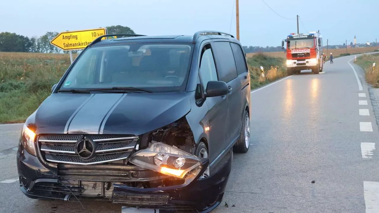 Ranoldsberg: Kreuzungs-Crash bei Buchbach: E-Call-System alarmiert Rettungskräfte