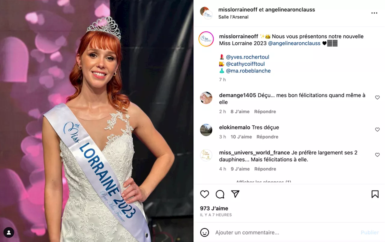 Miss France 2024 : qui est Angélique Aron-Clauss, la sublime Miss Lorraine ?