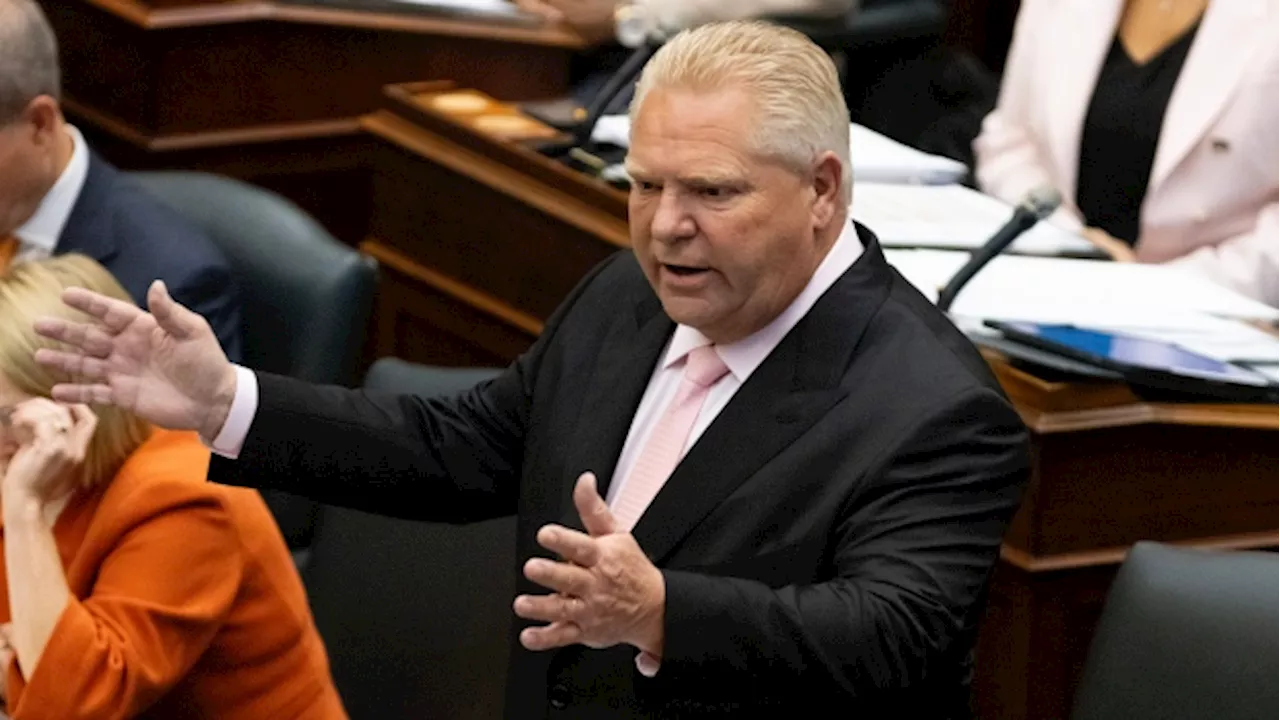 Here's what the Ontario government did during the first few weeks of the fall session