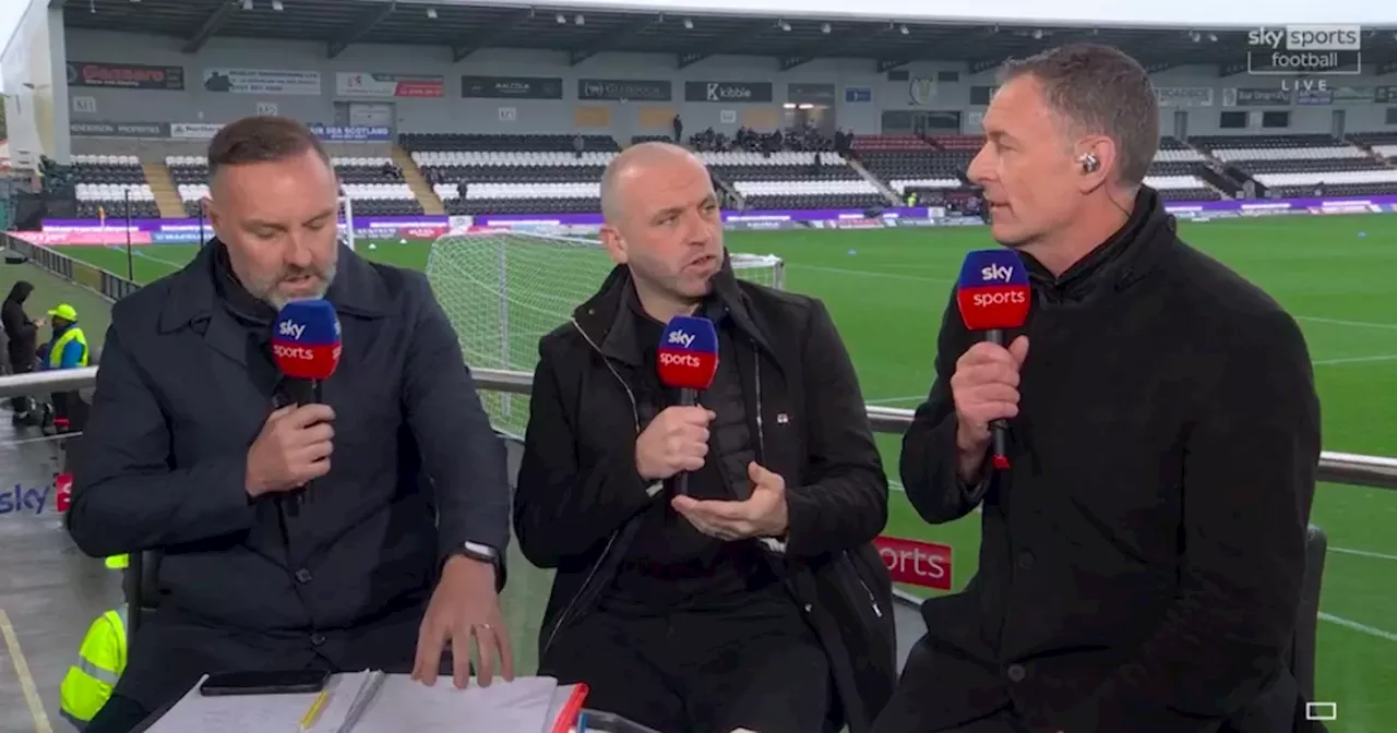 Kris Boyd and Chris Sutton in furious row on live TV over Goldson