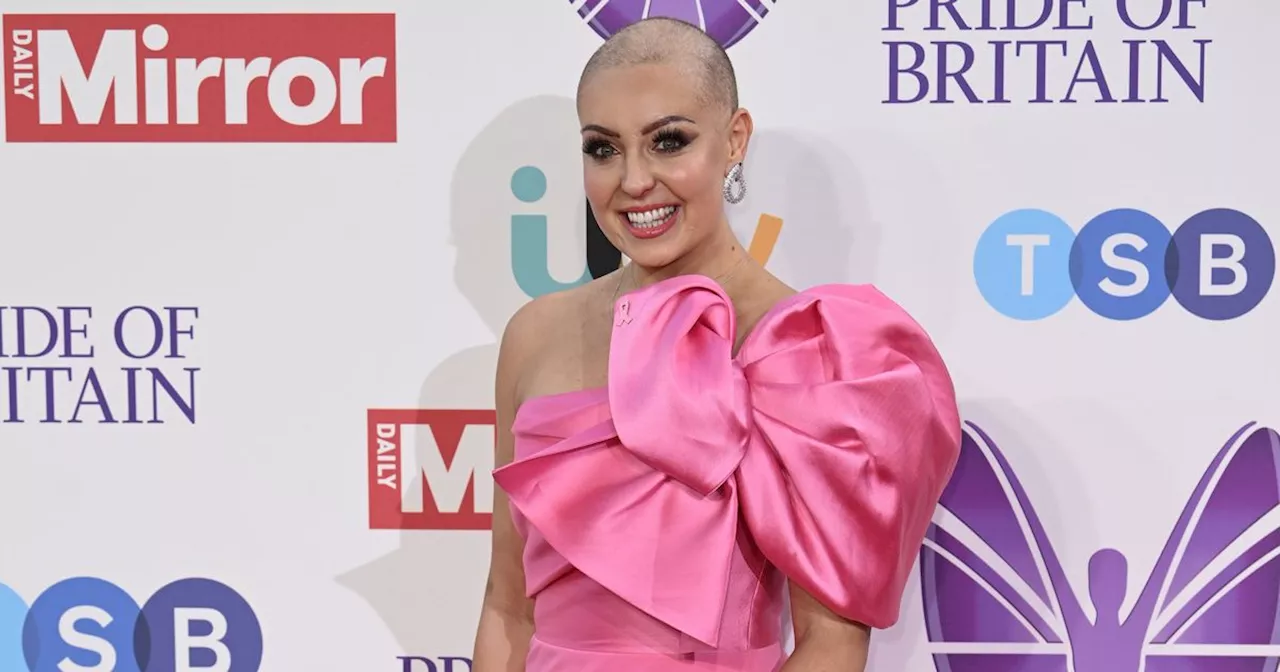 Strictly’s Amy Dowden styles shaved head at Pride Of Britain Awards