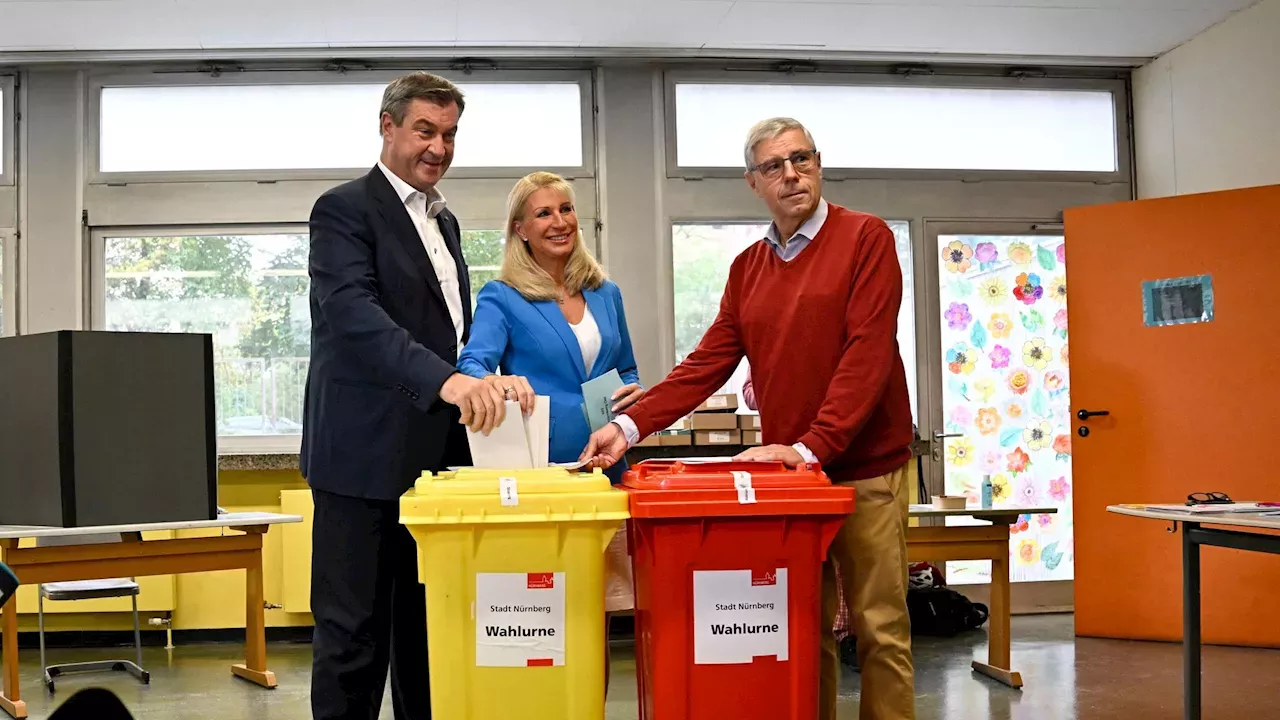 Landtagswahl In Bayern - CSU Stärkste Kraft, Freie Wähler Und AfD Legen Zu