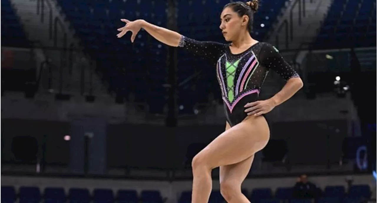 La gimnasta mexicana Ahtziri Sandoval consigue su boleto a los Juegos Olímpicos de París 2024