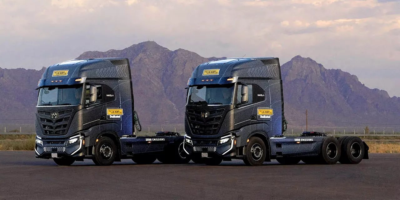 USA: J.B. Hunt kauft BEV und FCEV-Lkw von Nikola Motor