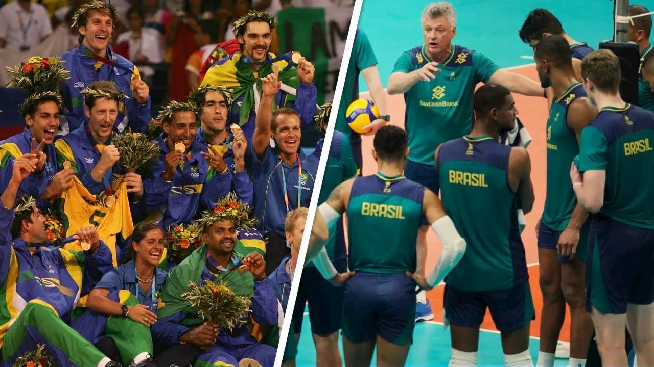 Momento da seleção brasileira de vôlei masculino preocupa campeões olímpicos - ESPN